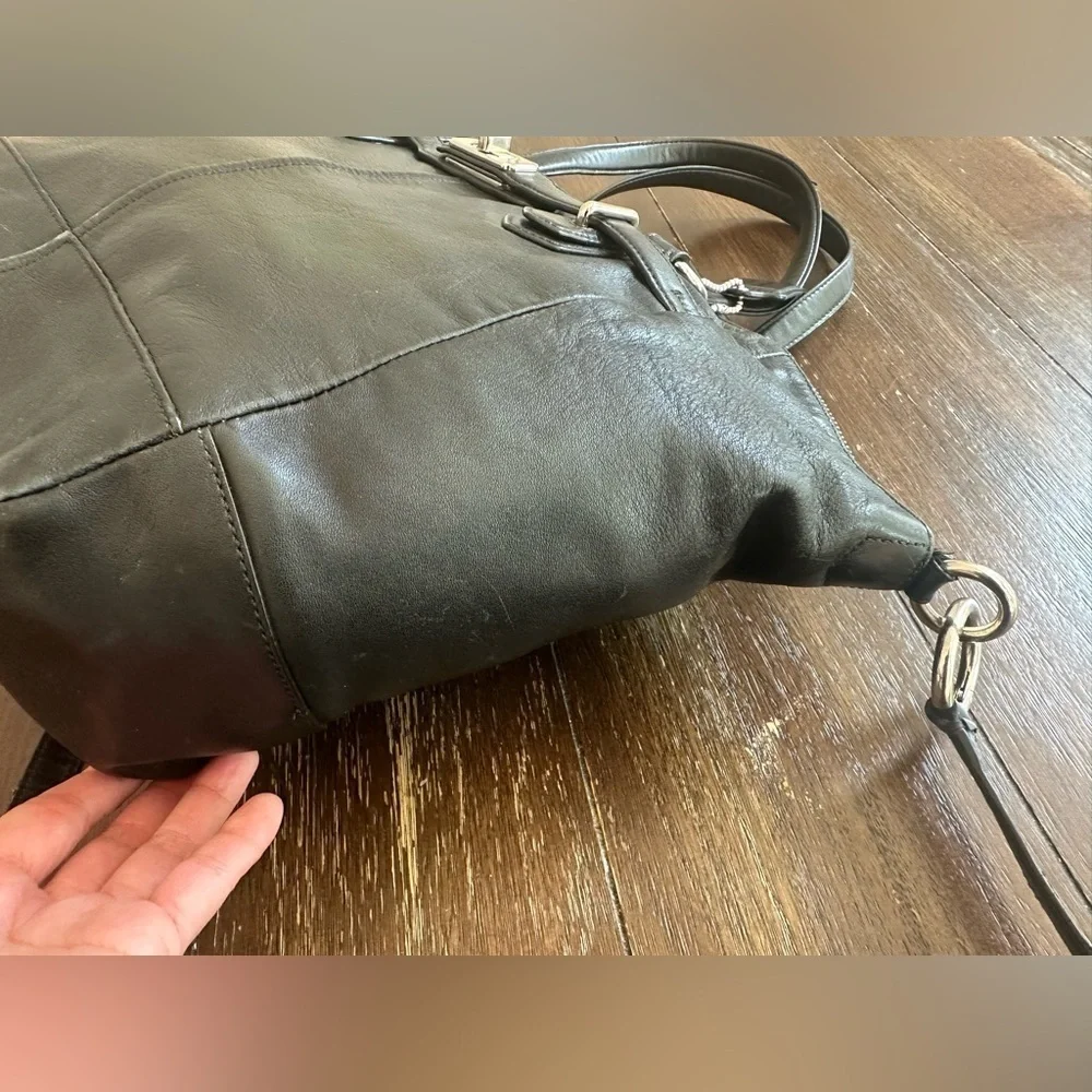 Coach leather satchel
